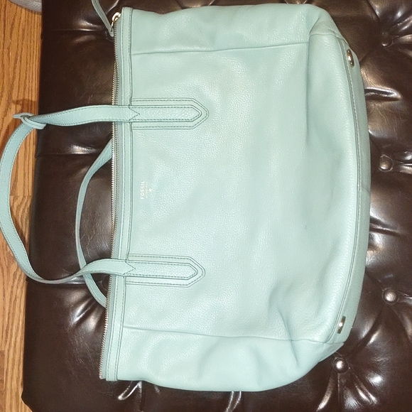 Womens Fossil LG seafoam color shoulderbag - Picture 16 of 17